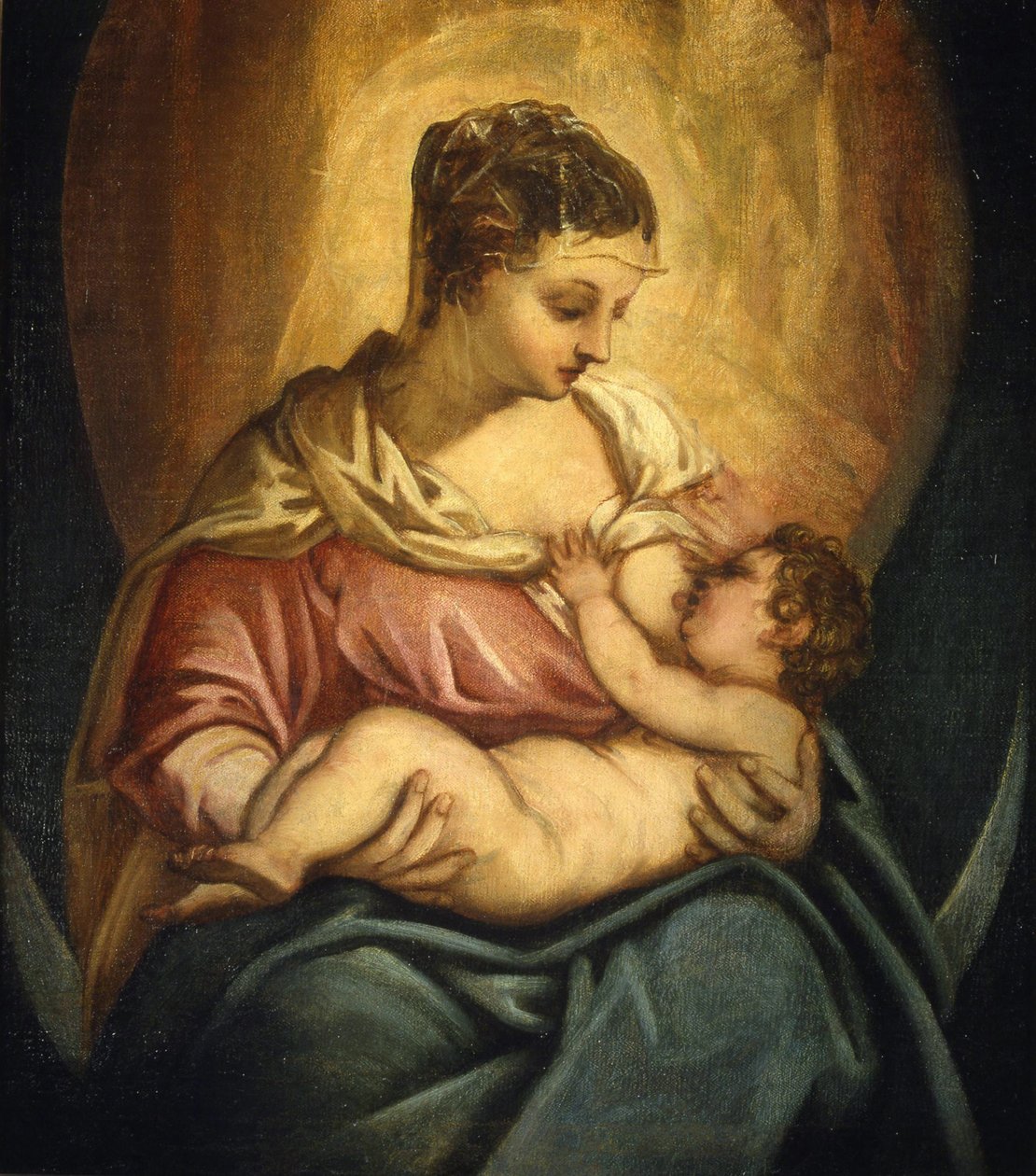 Sygeplejerske Madonna. af Jacopo Robusti Tintoretto
