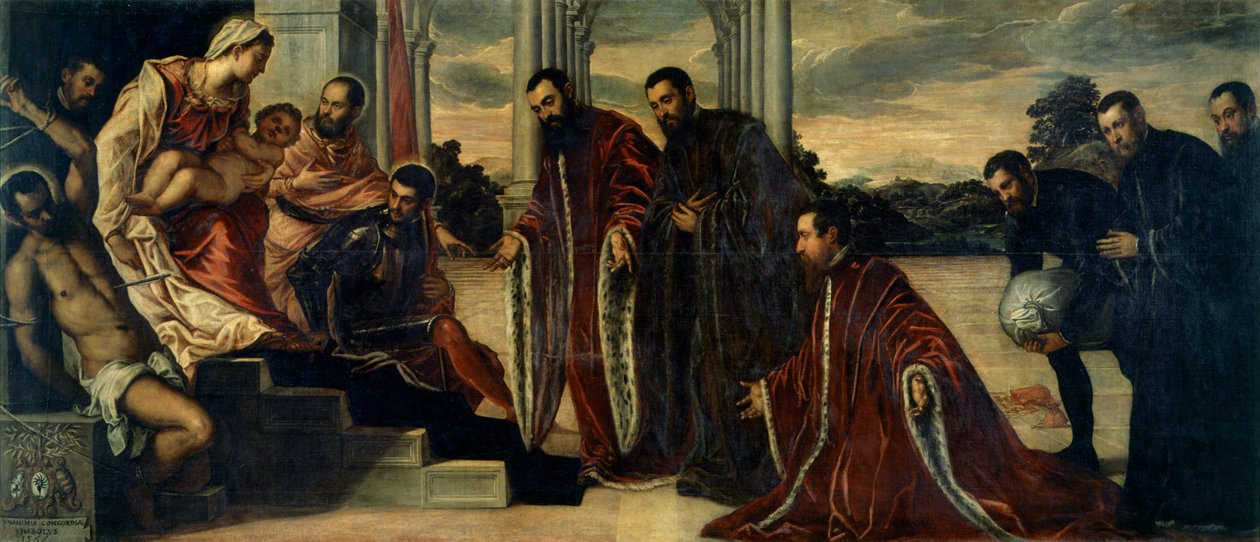 Madonna dei Camerlenghi, ca 1567. af Jacopo Robusti Tintoretto
