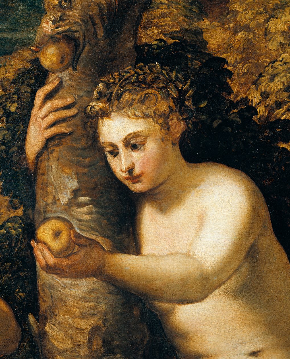 Arvesynden af Jacopo Robusti Tintoretto