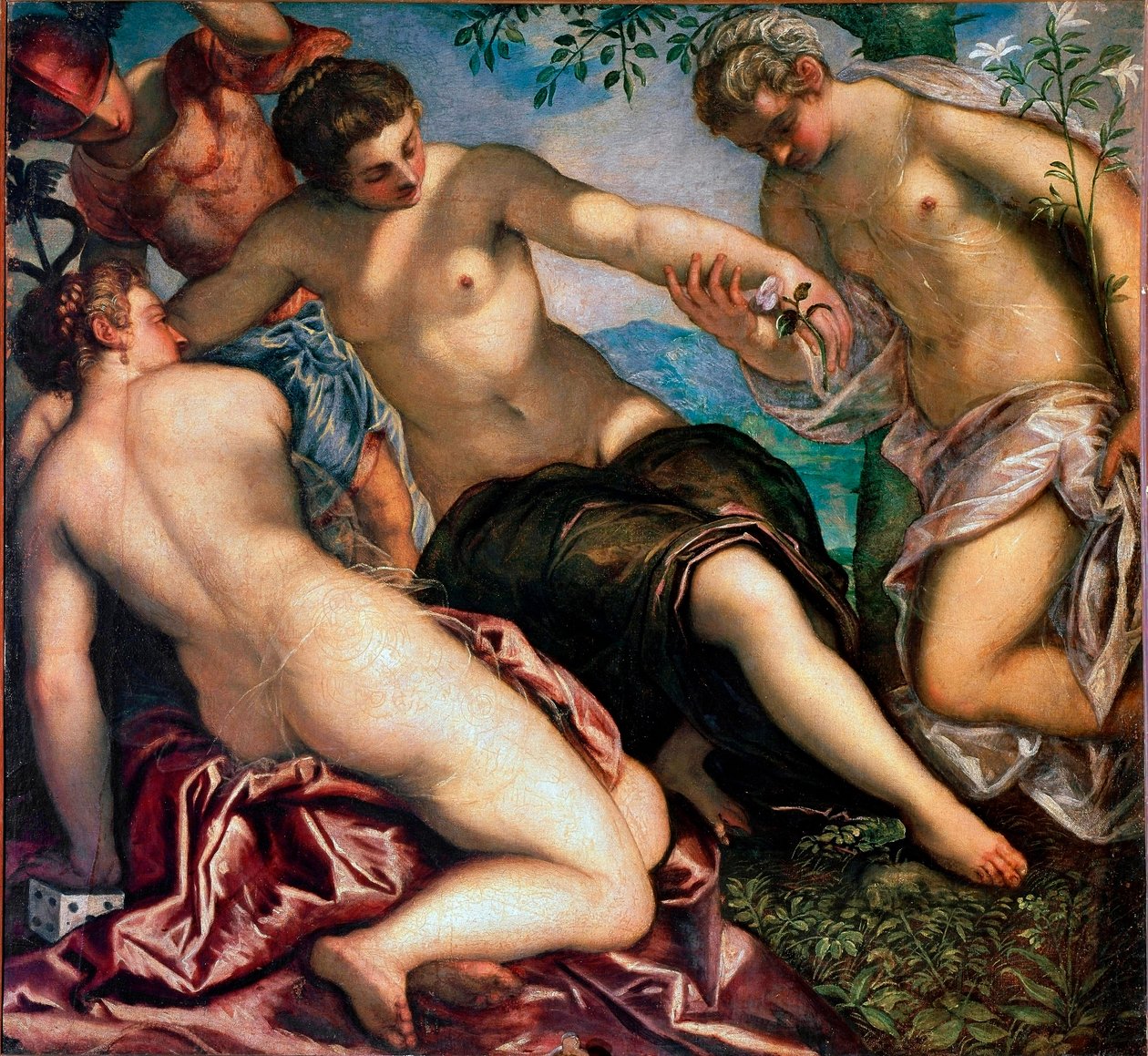 Malerier af antikollegiet i Dogepaladset af Jacopo Robusti Tintoretto