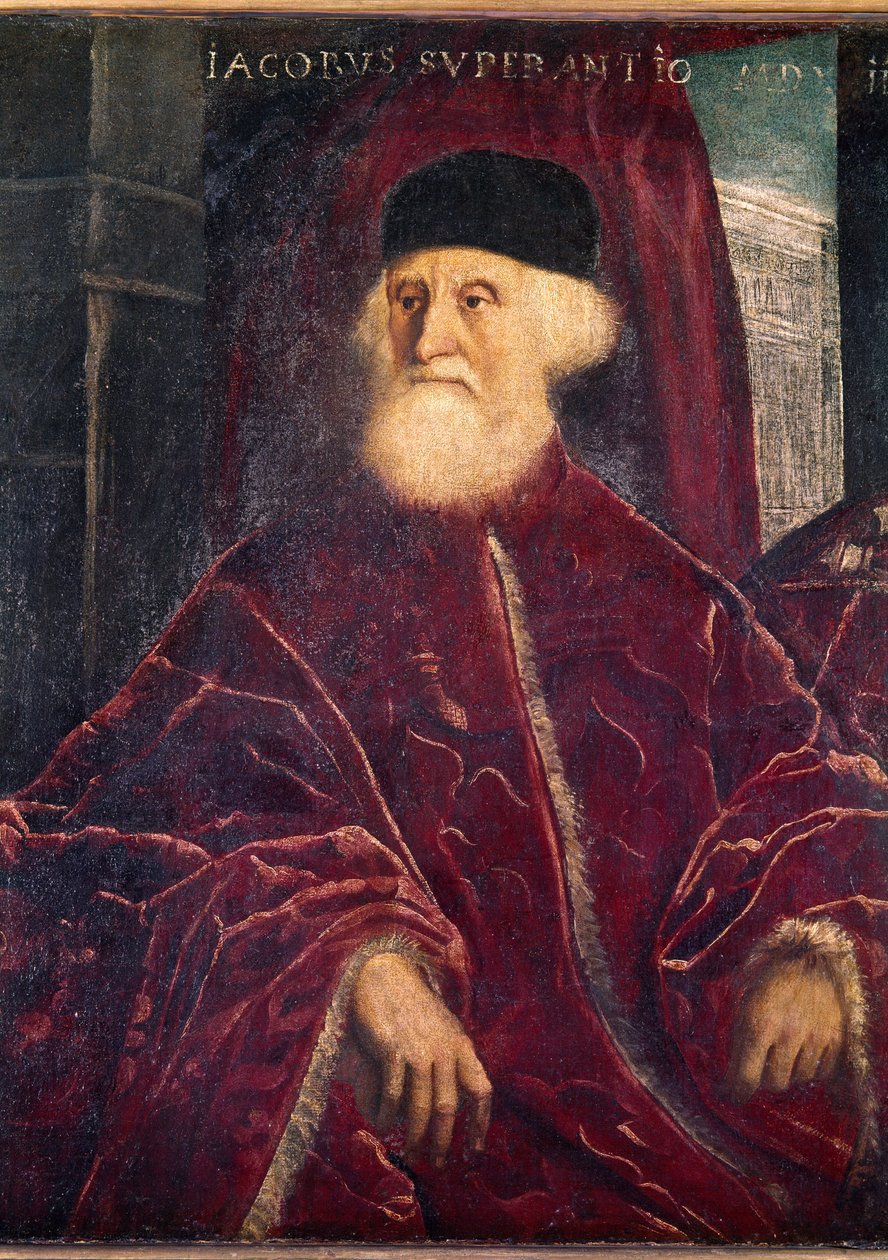 Portræt af prokurator Jacopo Soranzo (paianting, ca. 1550) af Jacopo Robusti Tintoretto