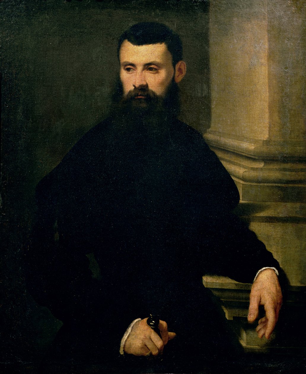 Portræt af en mand af Jacopo Robusti Tintoretto