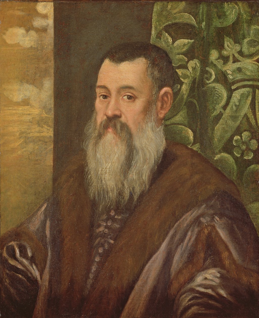 Portræt af en venetiansk senator af Jacopo Robusti Tintoretto