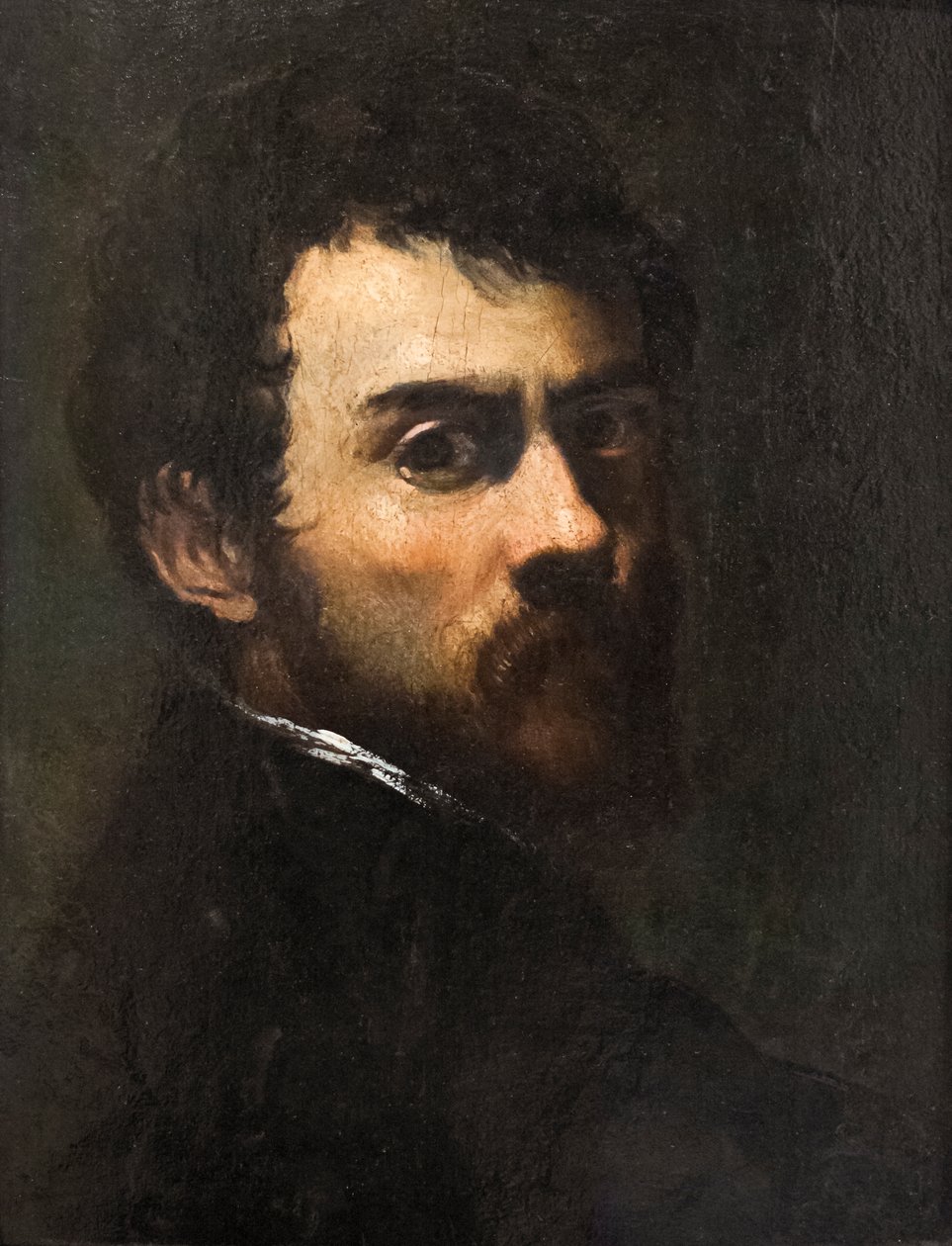 Selvportræt som ung mand af Jacopo Robusti Tintoretto