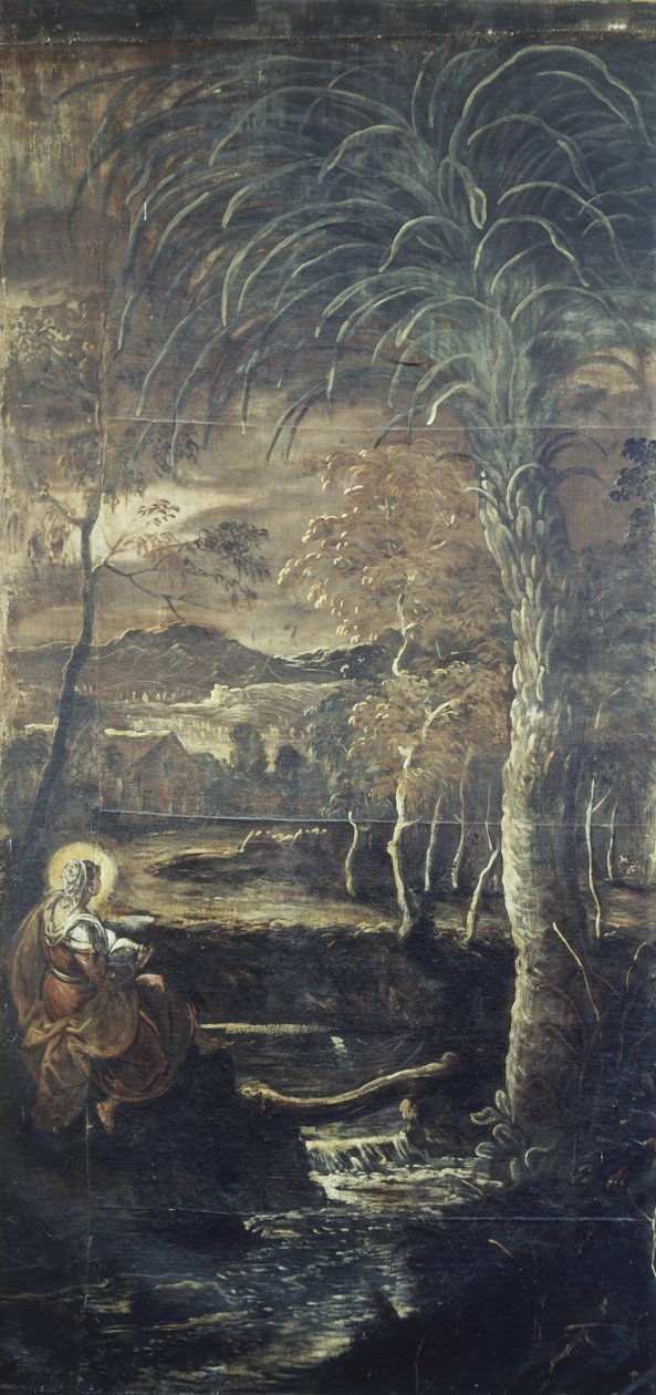 St Mary af Egypten af Jacopo Robusti Tintoretto
