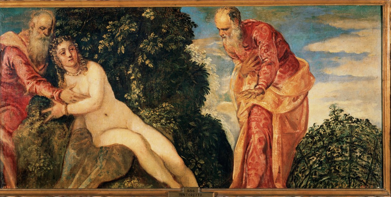 Susanna og de ældste af Jacopo Robusti Tintoretto