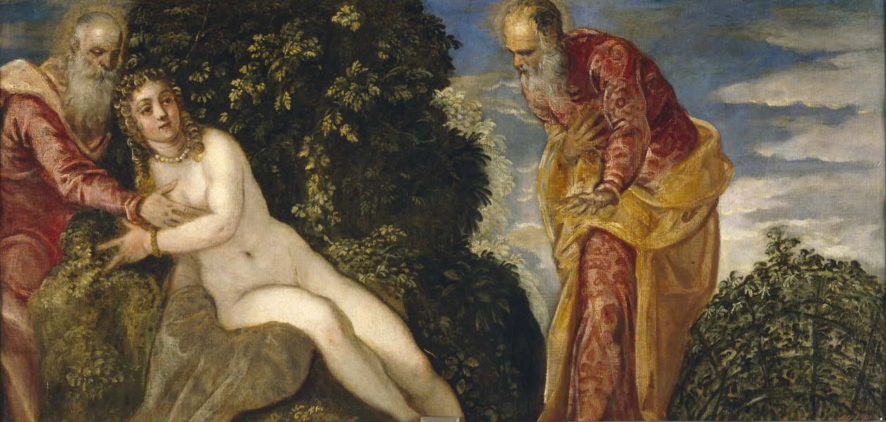 Susannah og de ældste af Jacopo Robusti Tintoretto