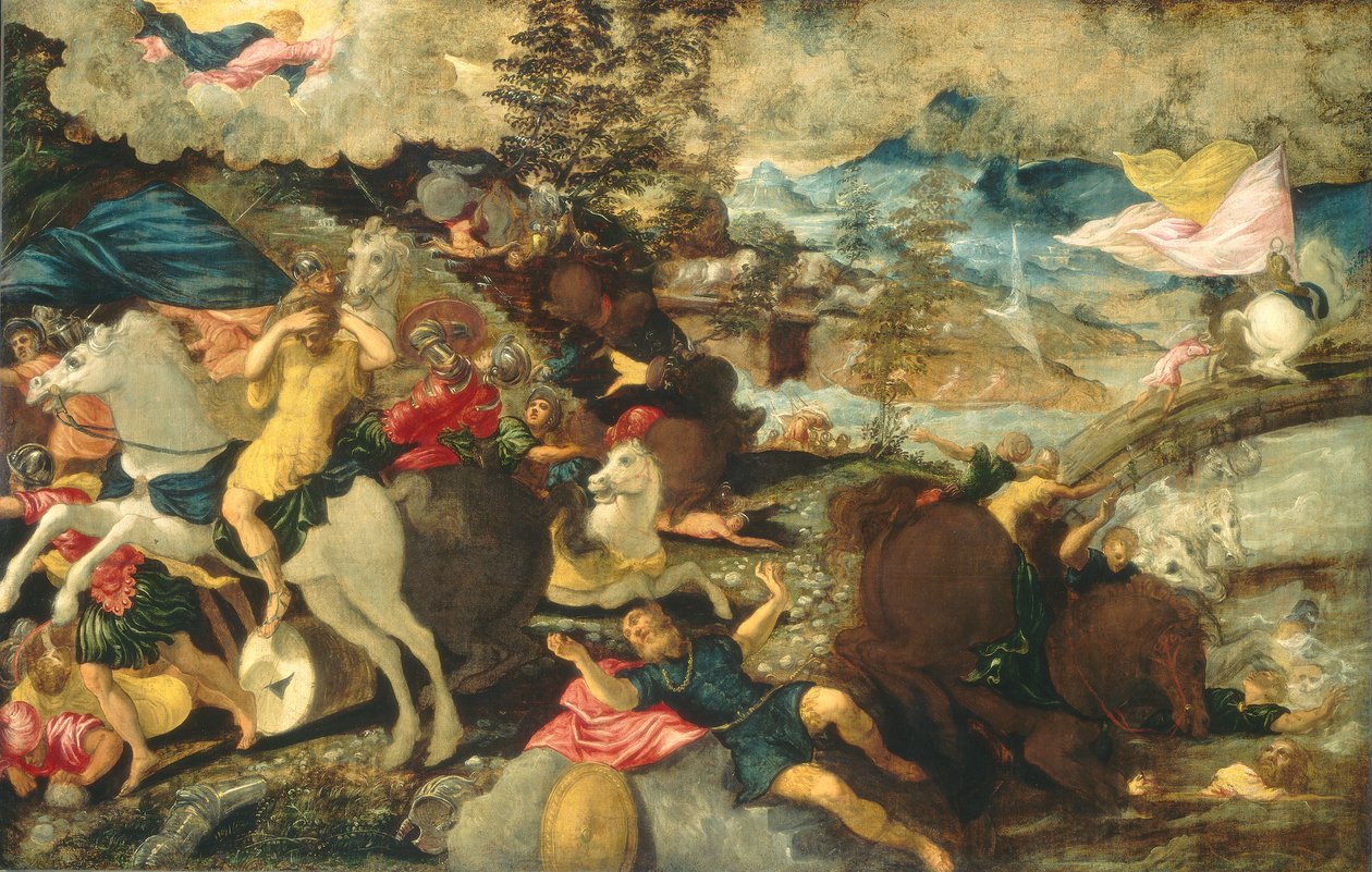 Sankt Pauls omvendelse, ca. 1545 af Jacopo Robusti Tintoretto