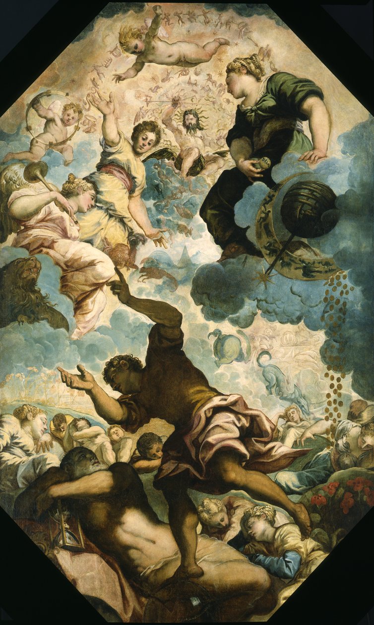 Mændenes drømme, midten af 1500-tallet af Jacopo Robusti Tintoretto