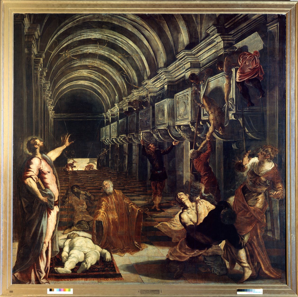 Opdagelsen af liget af Sankt Markus af Jacopo Robusti Tintoretto