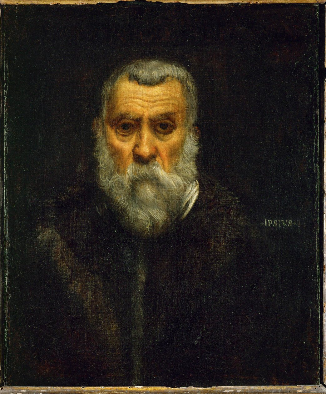 Tintoretto, selvportræt ... af Jacopo Robusti Tintoretto