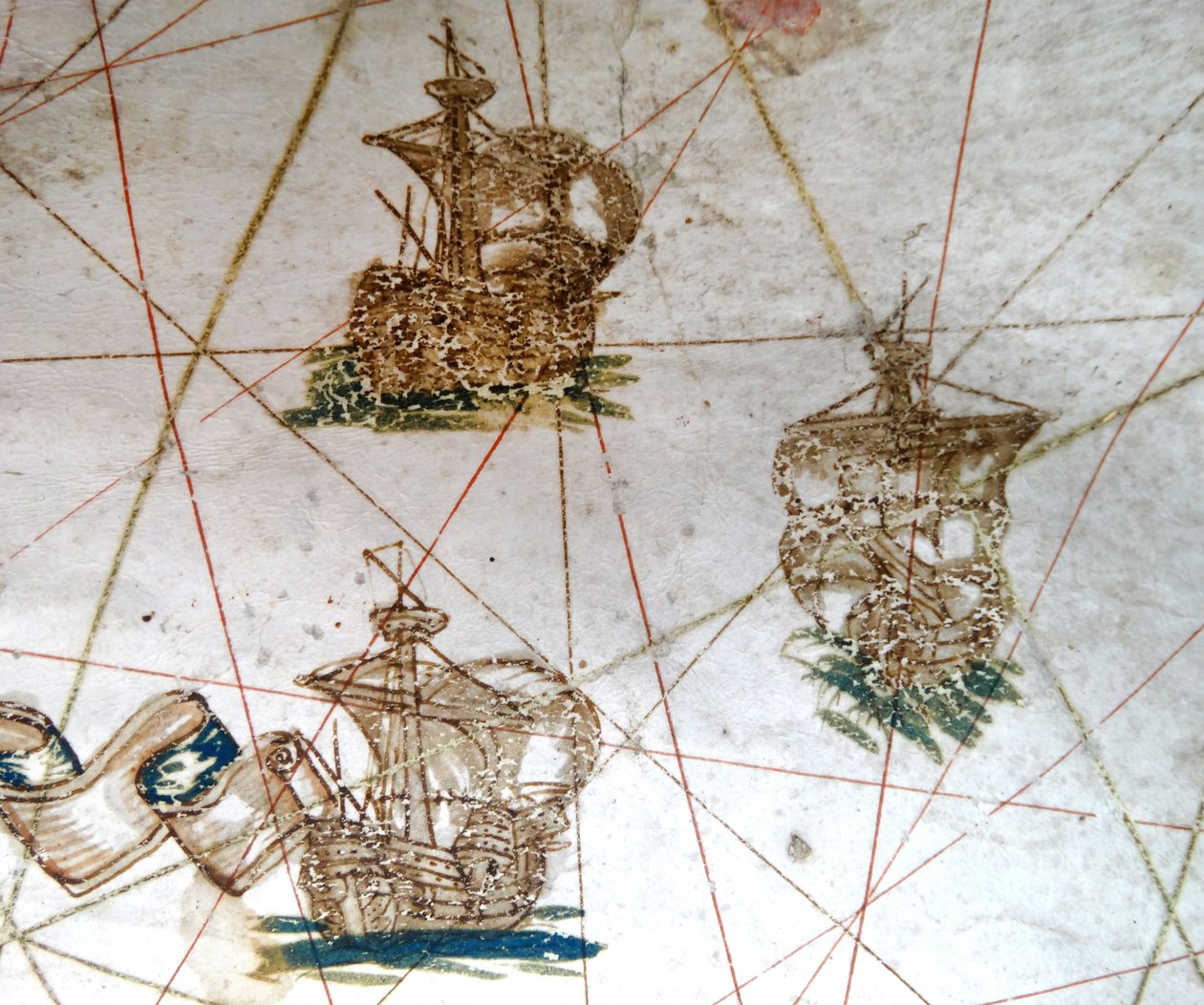 Renæssancekort over Europa, Jacopo Russo (efter) 1528 af Jacopo Russo