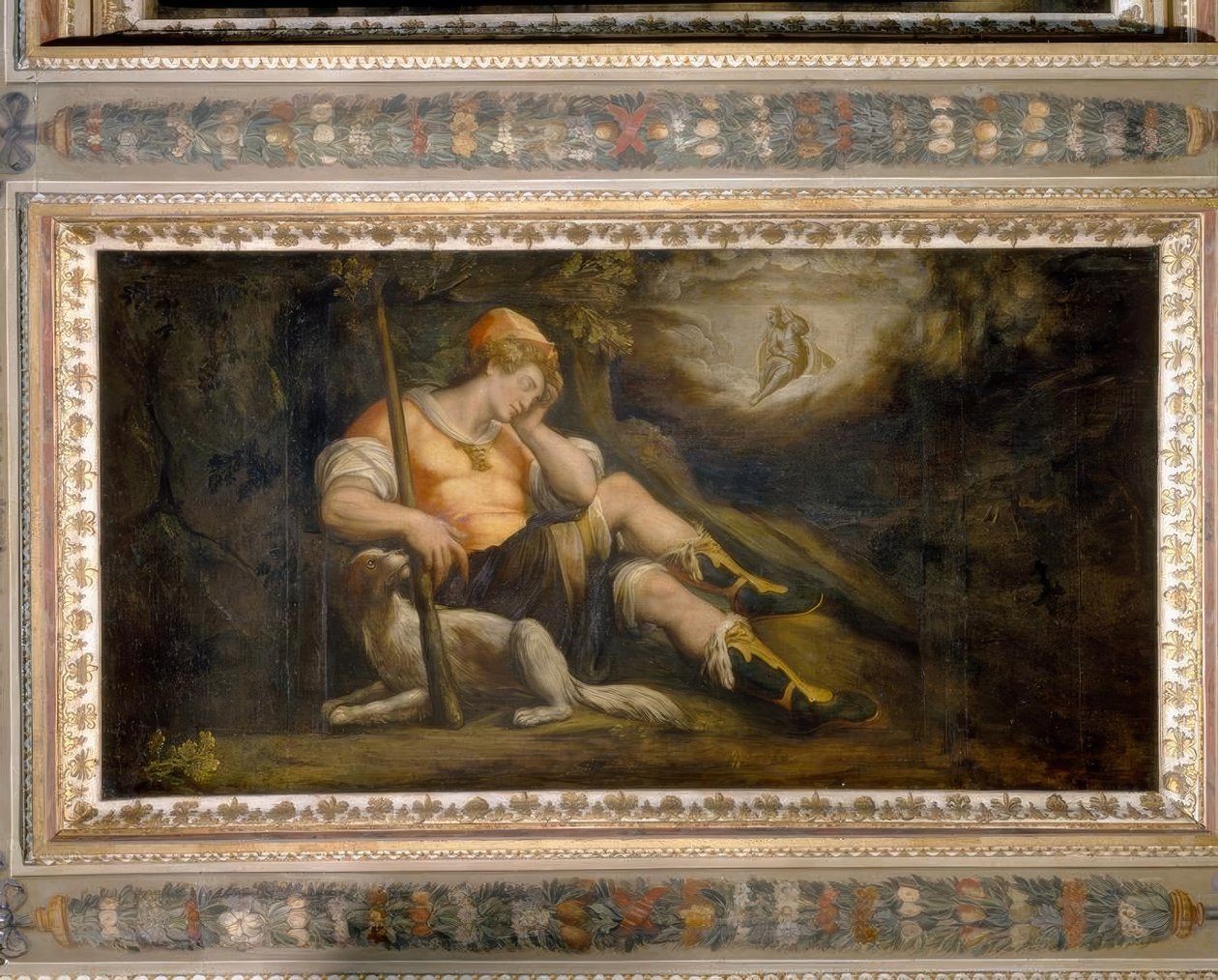 Diana og Endymion af Jacopo Zucchi