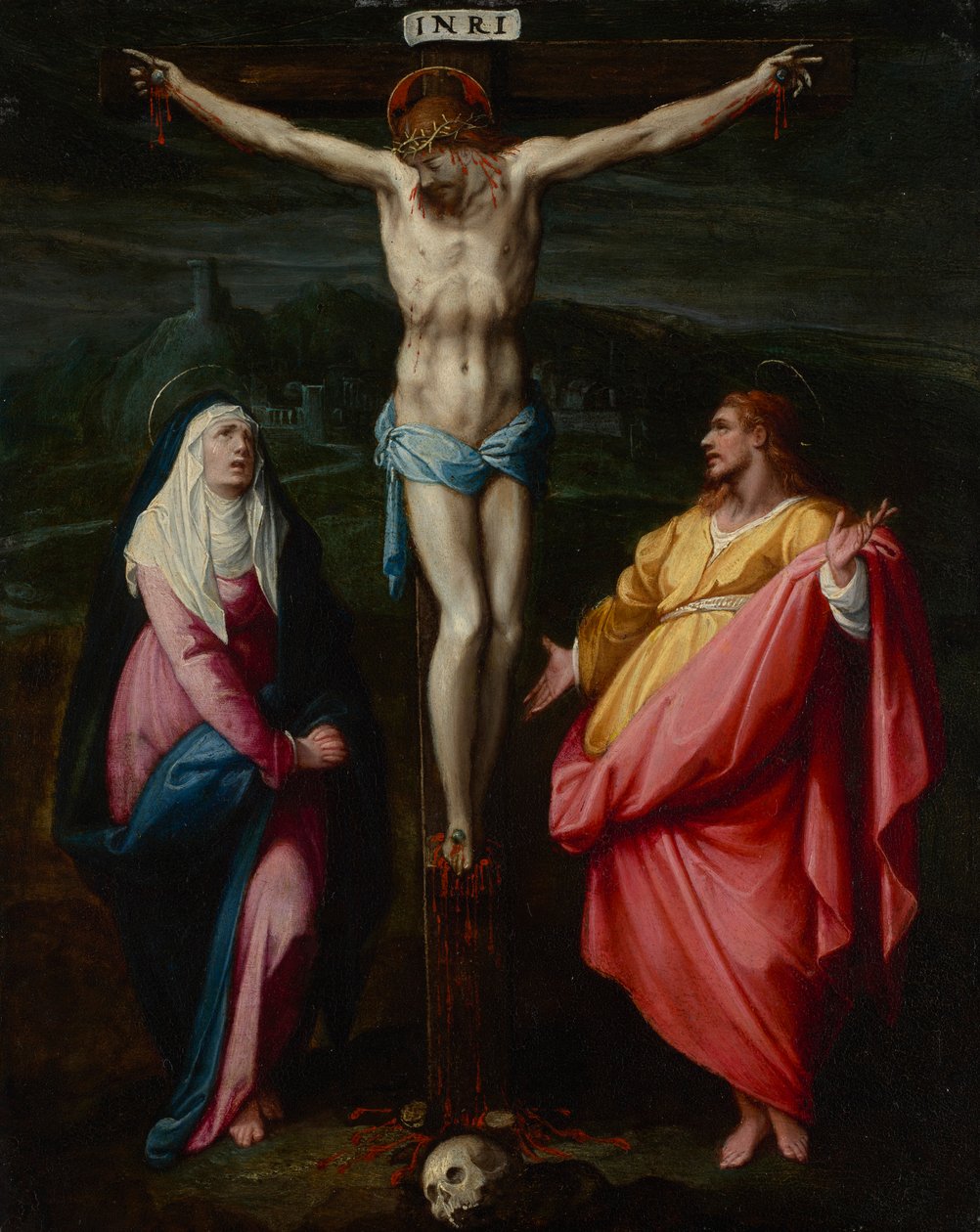 Korsfæstelsen af Jacopo Zucchi