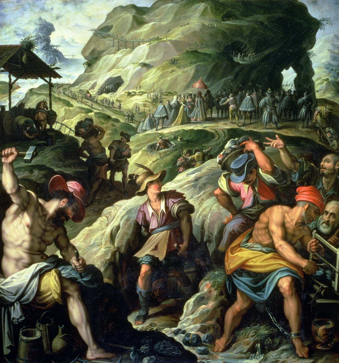 Minen, 1572 af Jacopo Zucchi