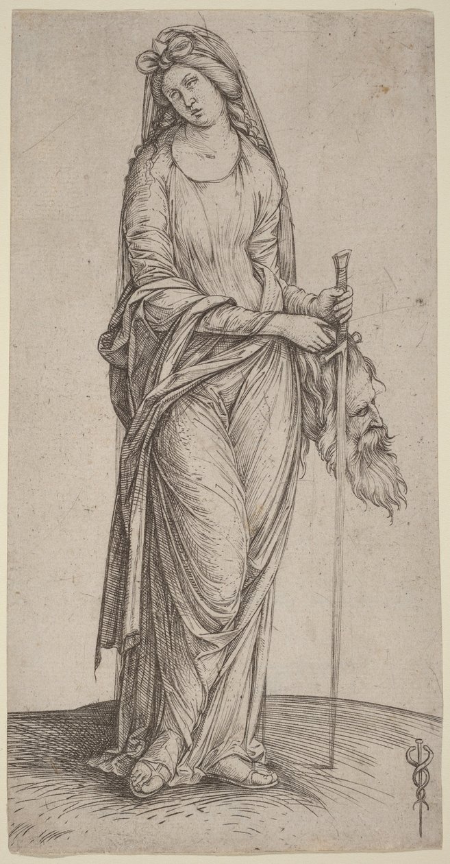 Judith med Holofernes’ hoved i hånden af Jacopo de