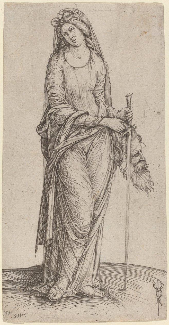Judith holder hovedet af Holofernes, ca. 15011503. af Jacopo de Barbari