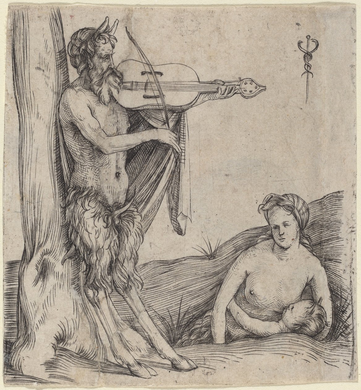 Satyrs familie af Jacopo de