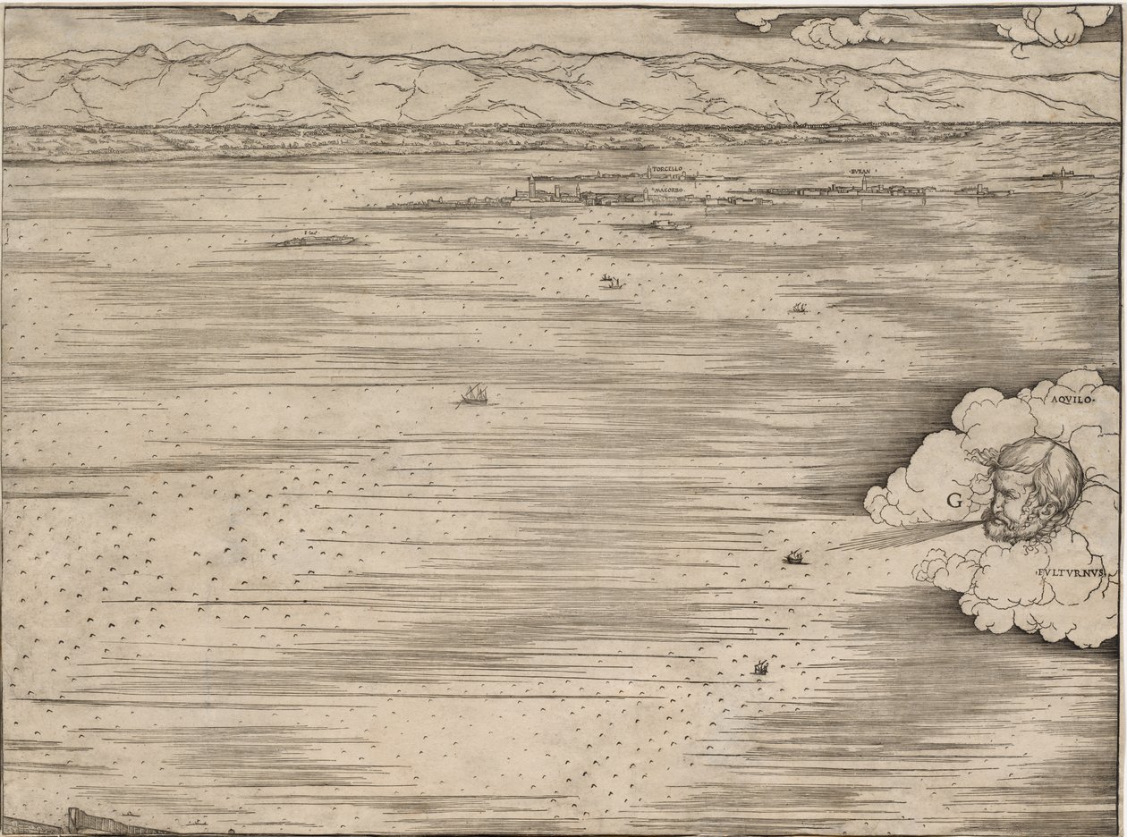 Udsigt over Venedig af Jacopo de
