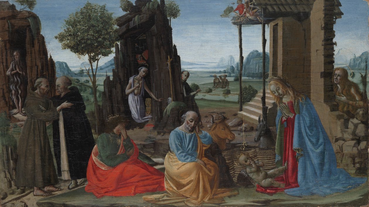 Den mystiske fødsel af Jacopo del Sellaio
