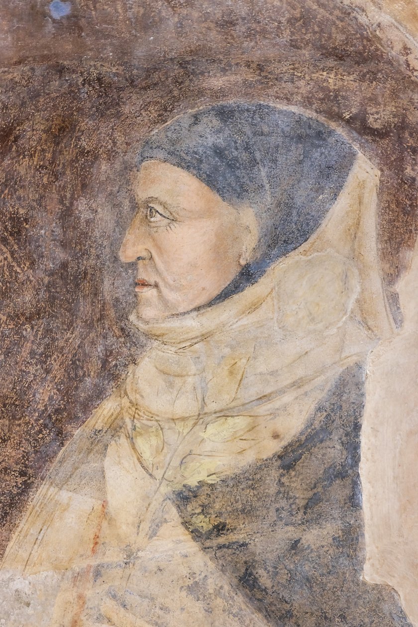 Portræt af Giovanni Boccaccio (frisk) af Jacopo di Cione