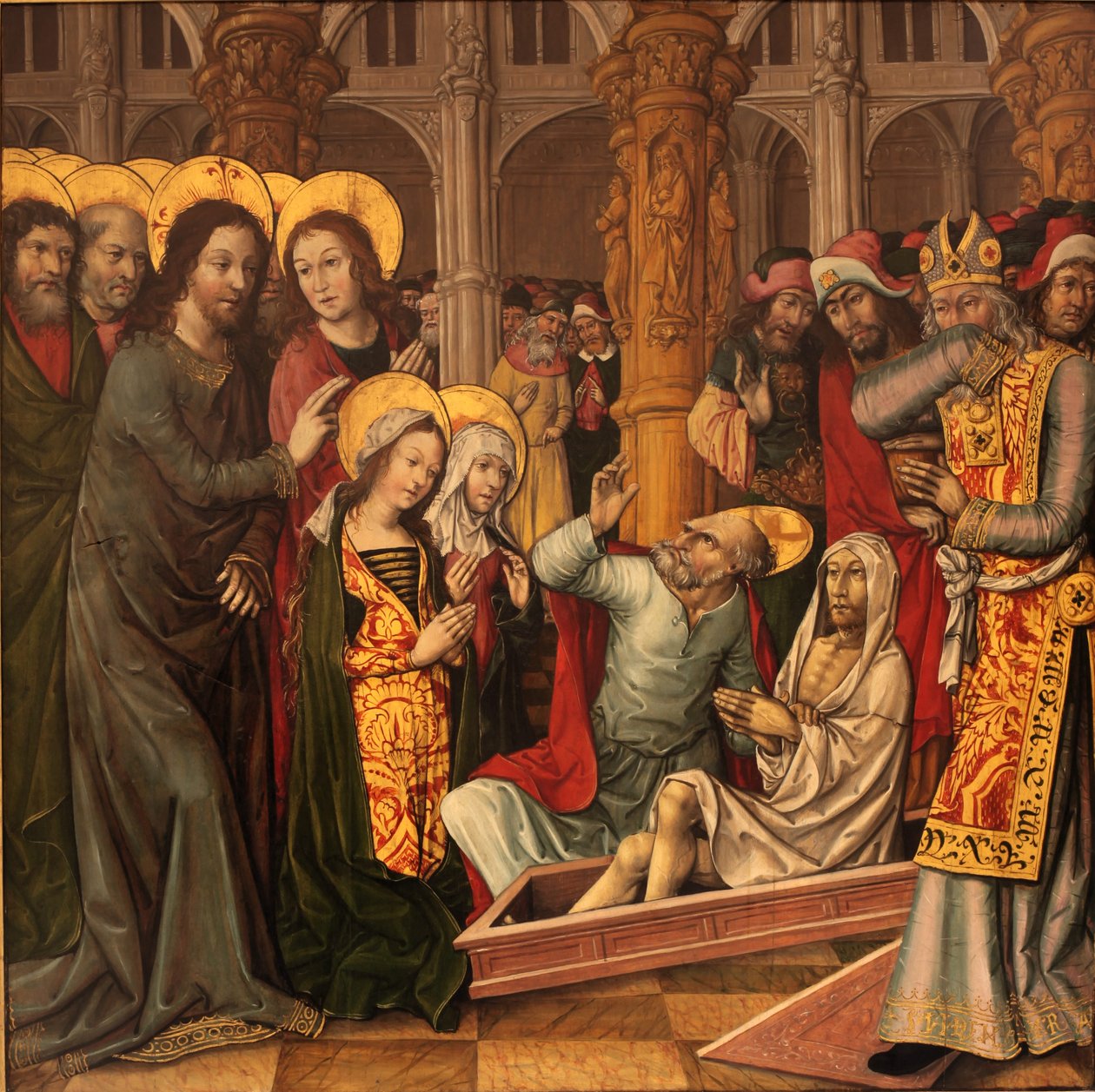 Lazarus opstandelse af Jacquelin de Montluçon