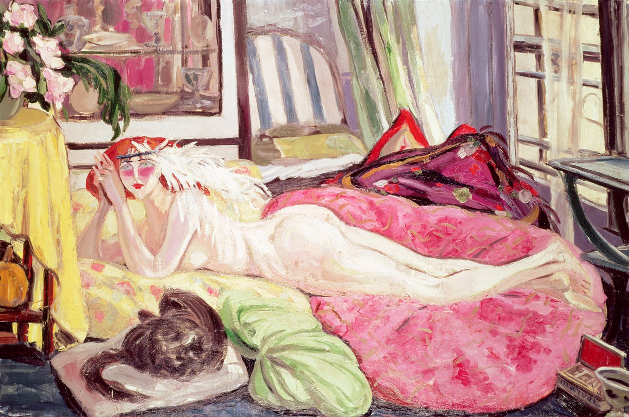 The Bohemian, 1921 af Jacqueline Marval