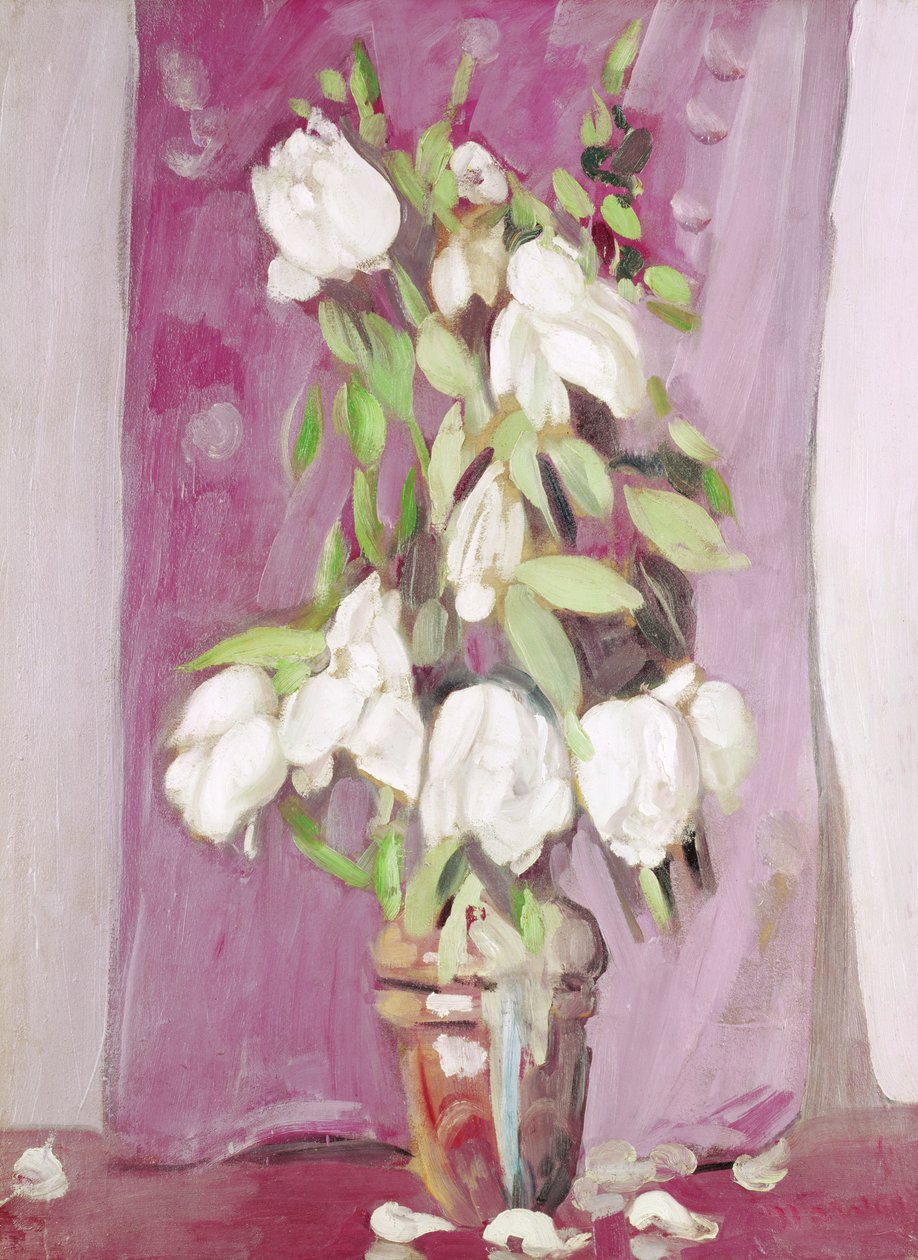 Hvide tulipaner af Jacqueline Marval