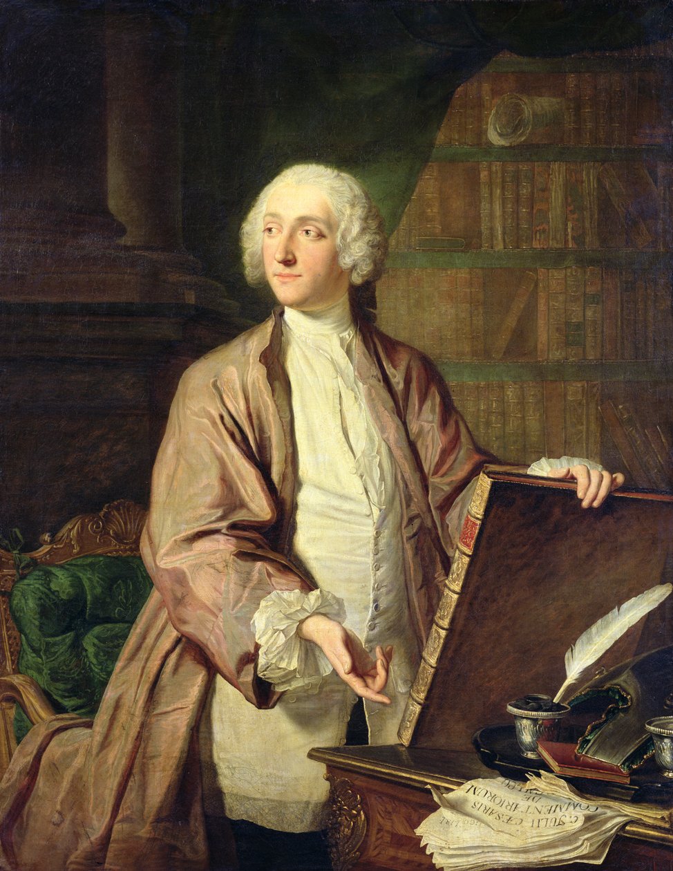 Victor Riquetti (1715-89), markis af Mirabeau, 1743 af Jacques Andre Joseph Camelot Aved