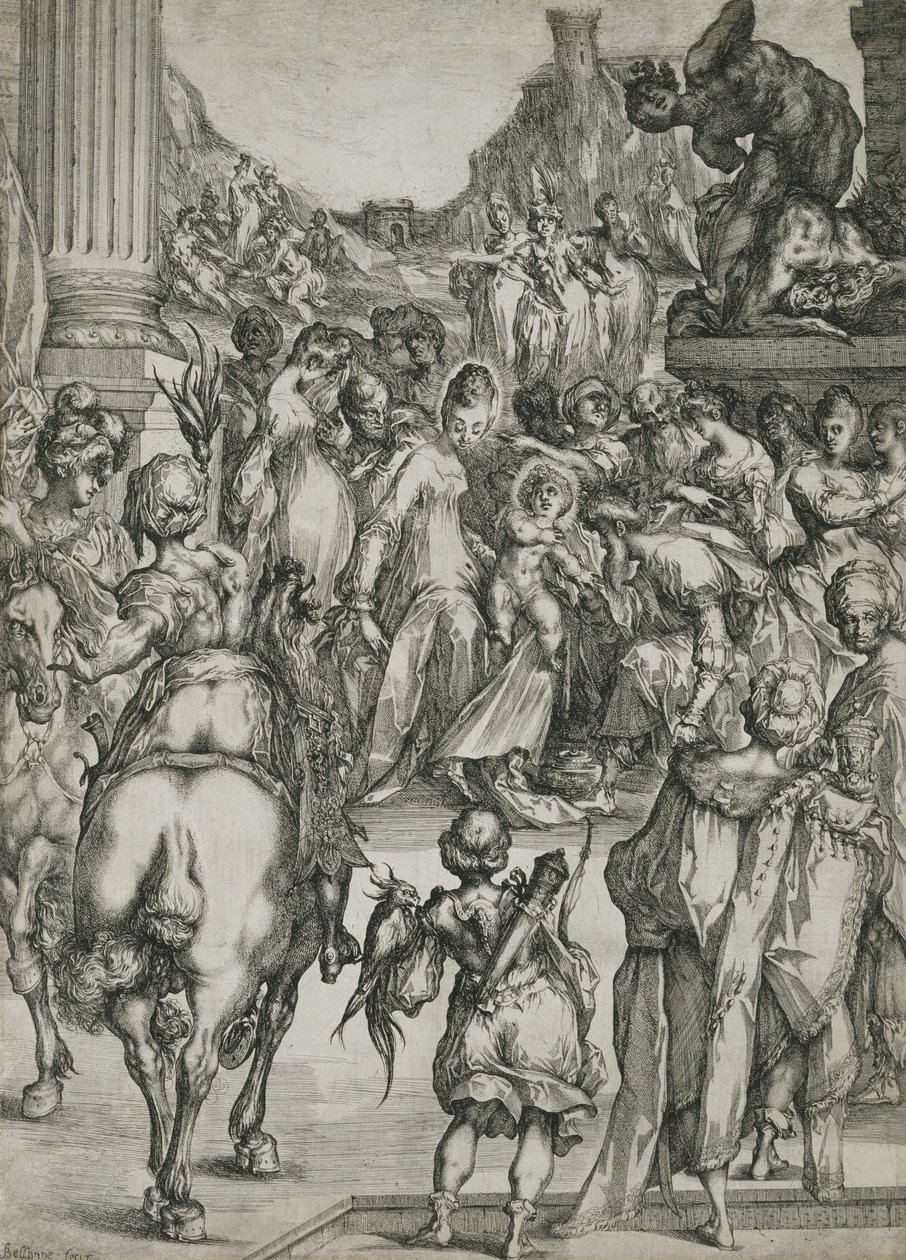 Tilbedelsen af magi af Jacques Bellange