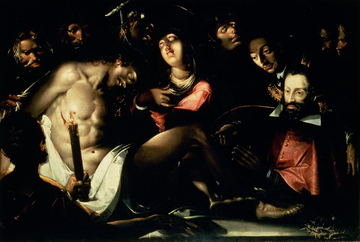 Kristi klagesang, ca. 1616 af Jacques Bellange