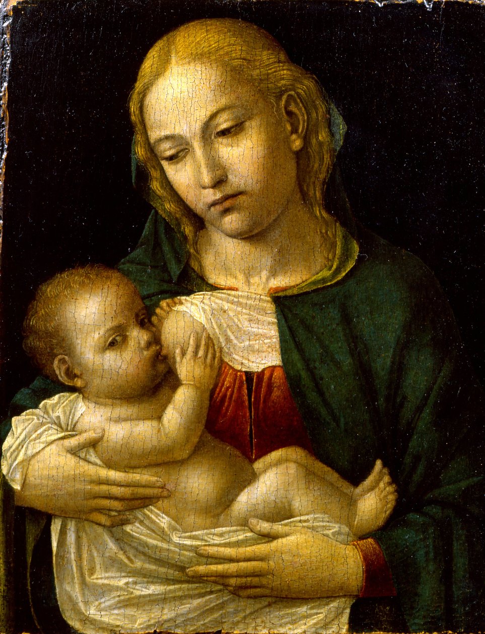 Madonna del Latte af Jacques Courtois