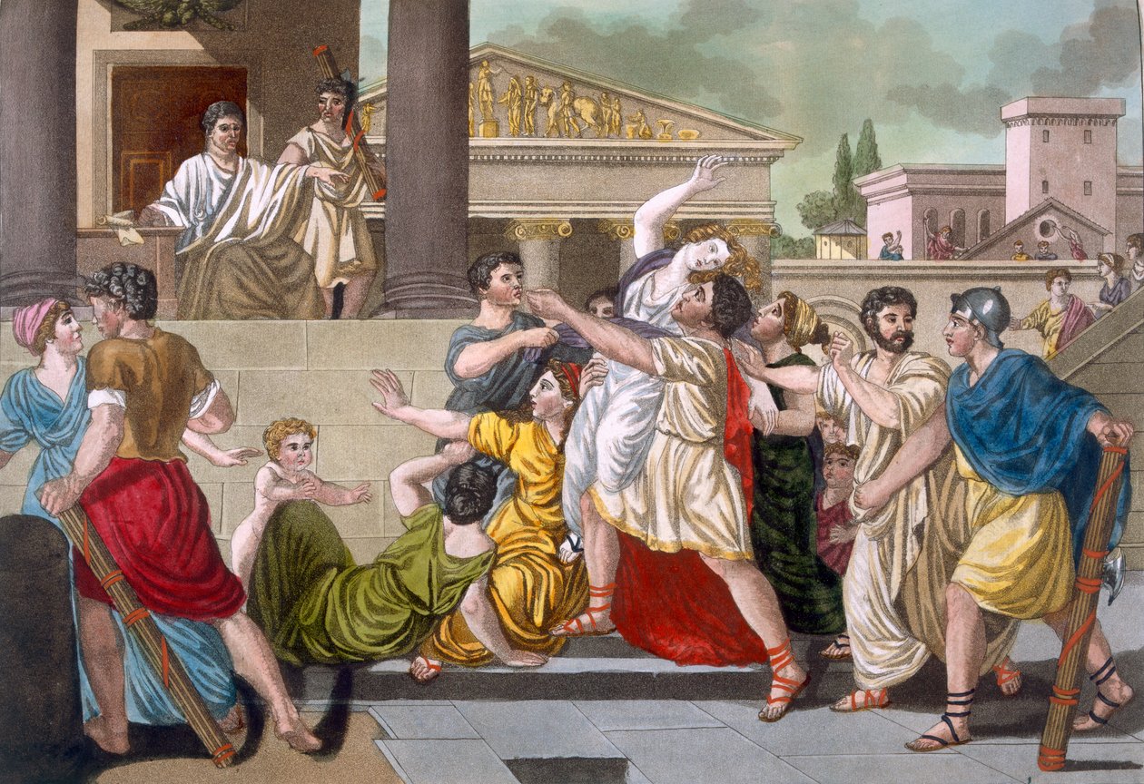 Death of Virginia, illustration fra 