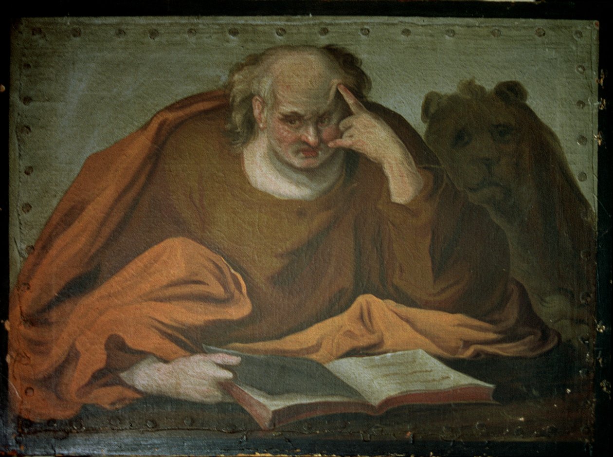 Sankt Markus evangelisten, 1588 af Jacques II de Gheyn