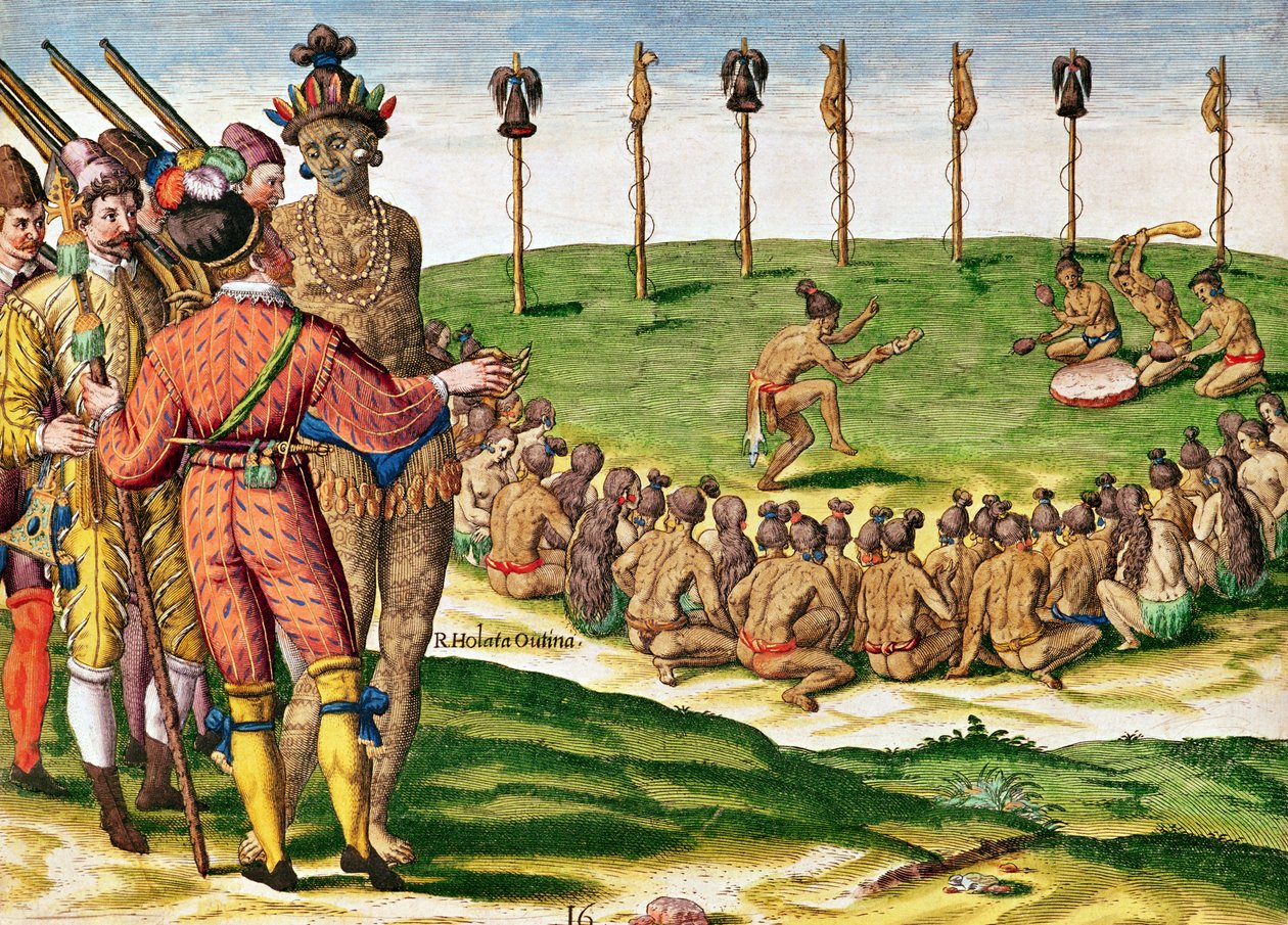 Indian Victory Ceremony, fra 
