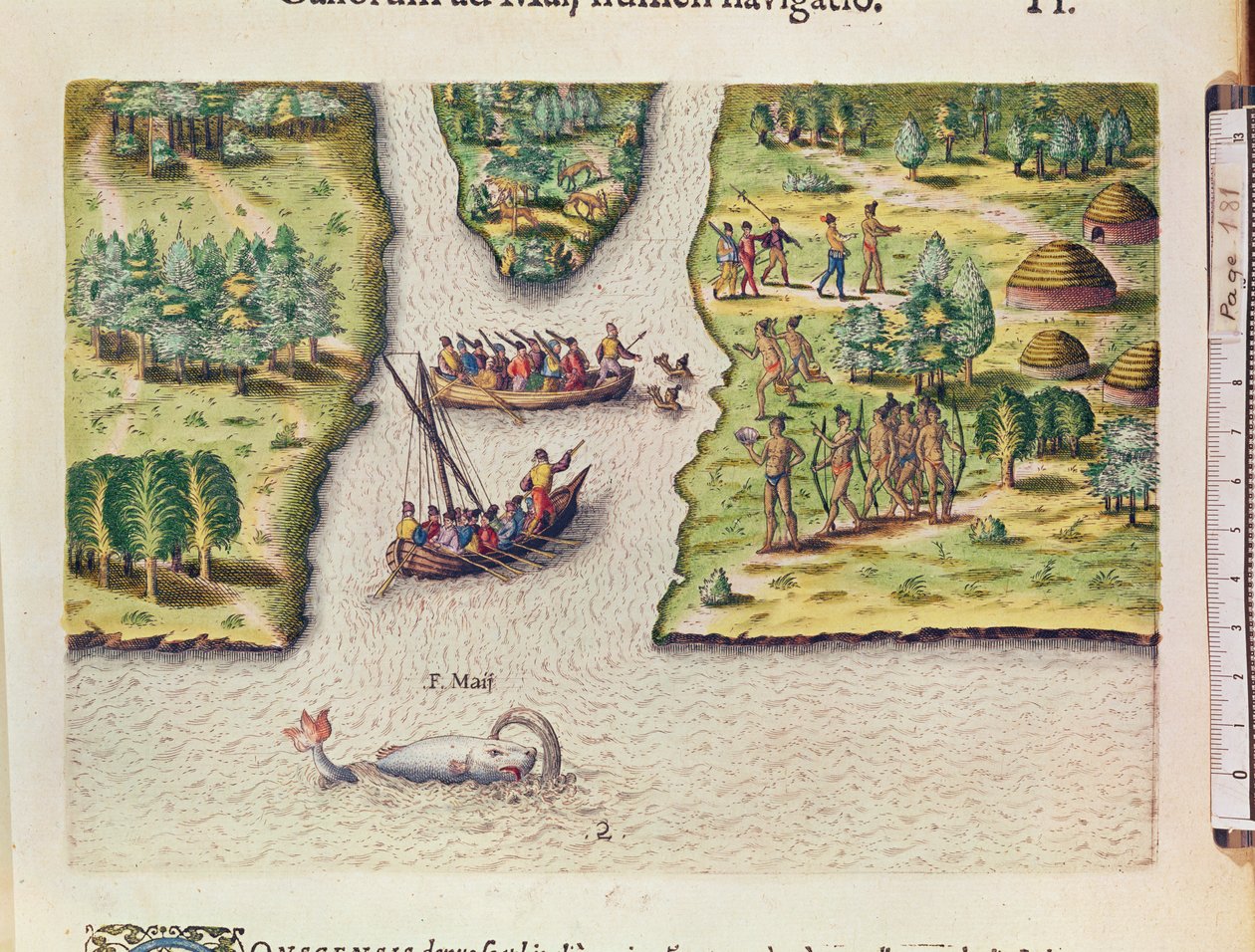 Franskmændene Discover the River of May, fra 