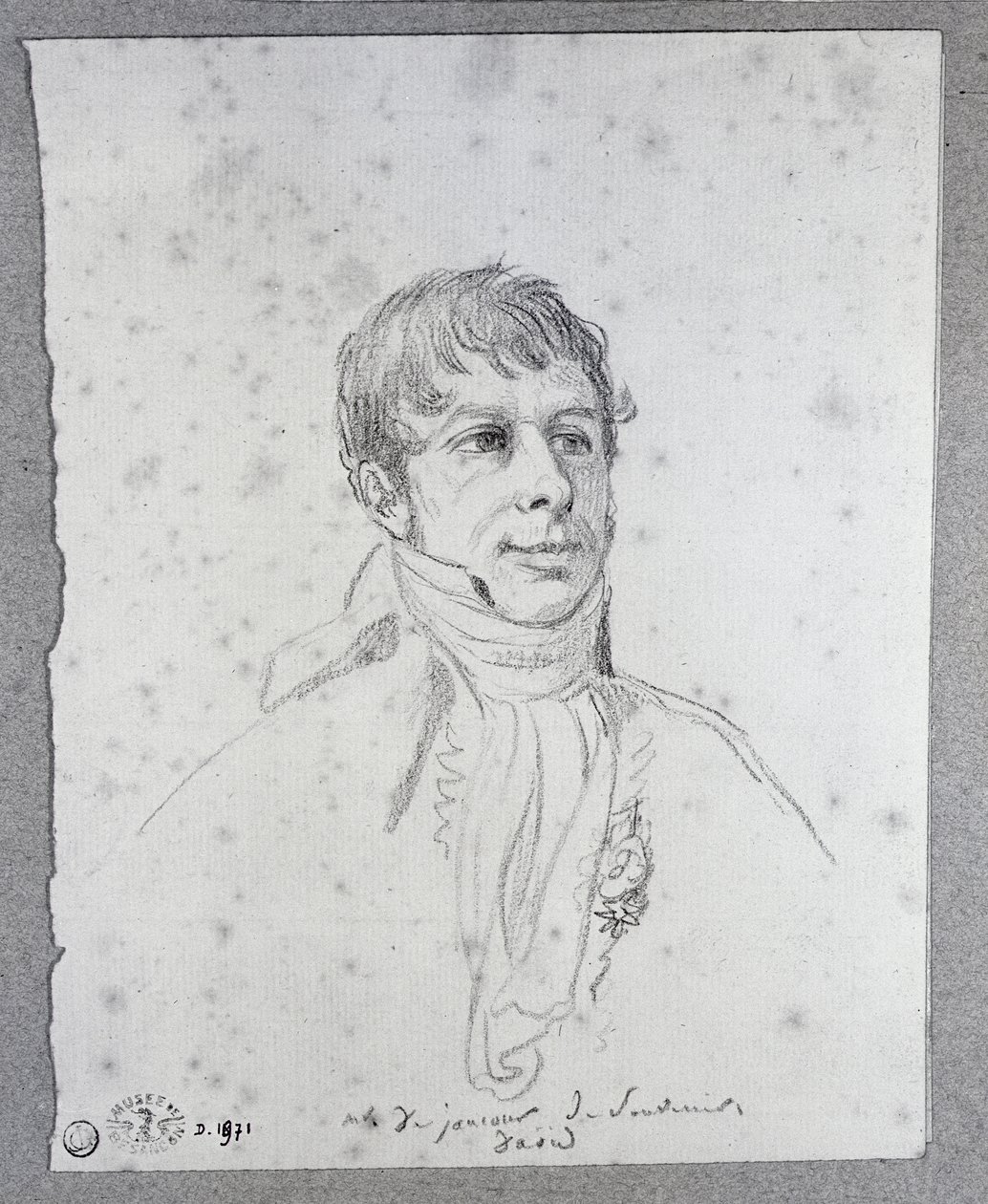 Grev Francois Arnail de Jaucourt (1757-1852) af Jacques Louis David