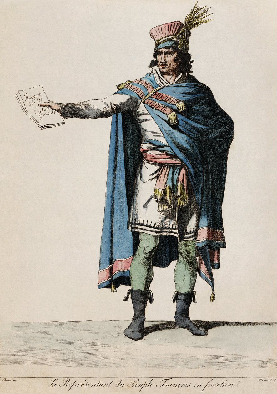 Repræsentanten for Francis -folket i embedet af Jacques Louis David