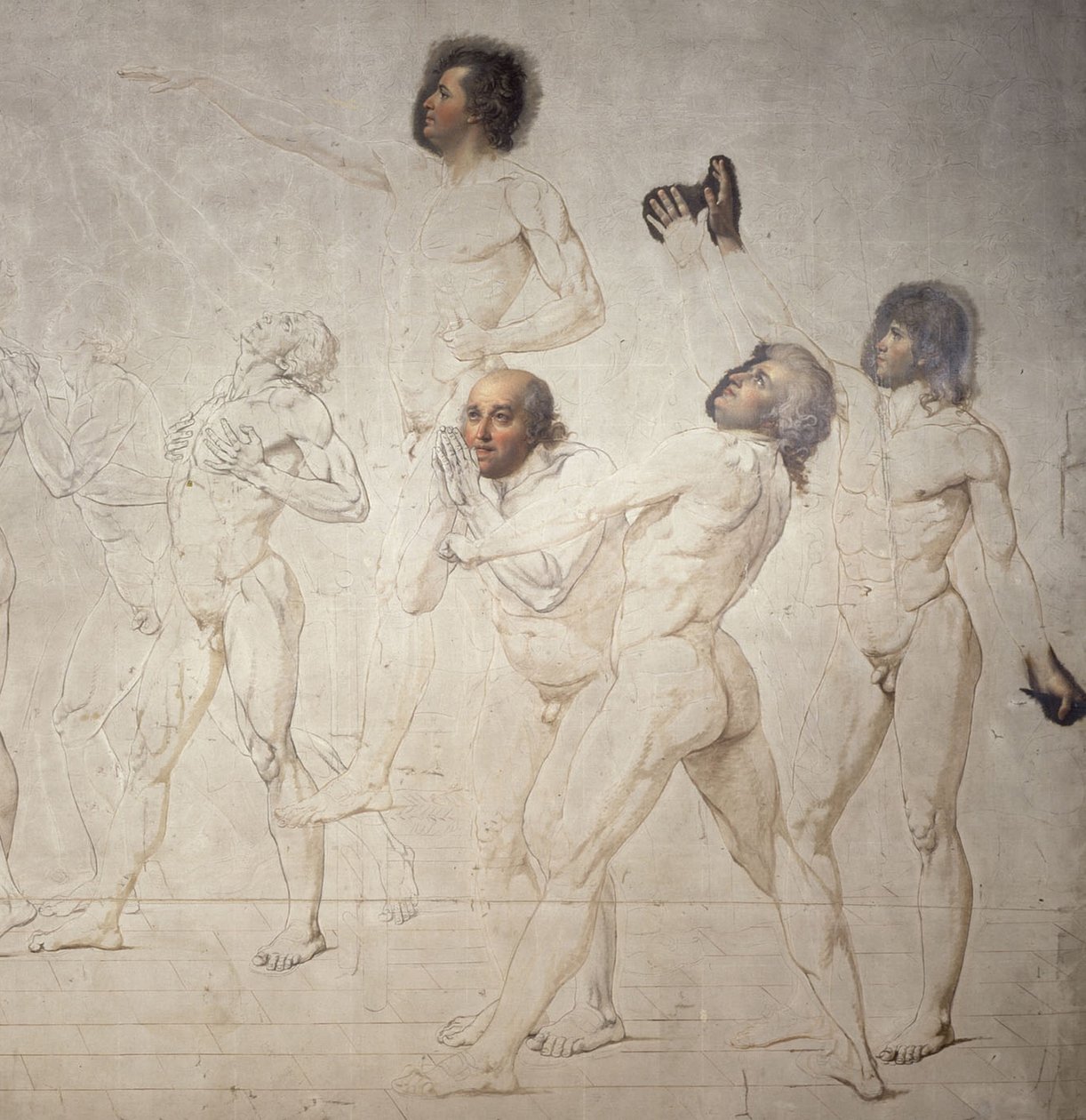Tennisbanens ed af Jacques Louis David