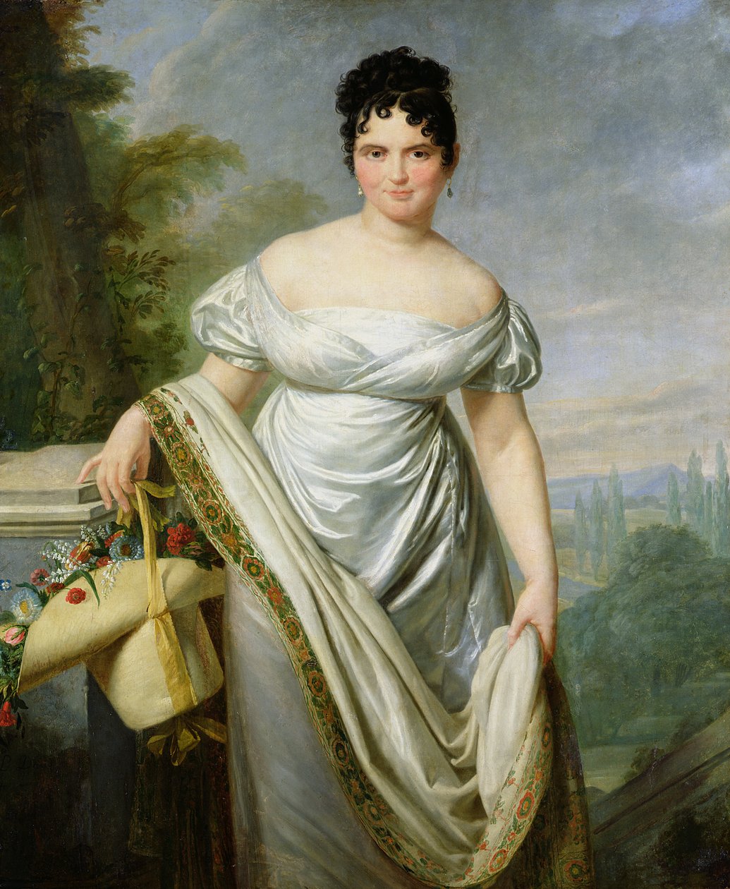 Madame Tallien (1773-1835) af Jacques Louis David