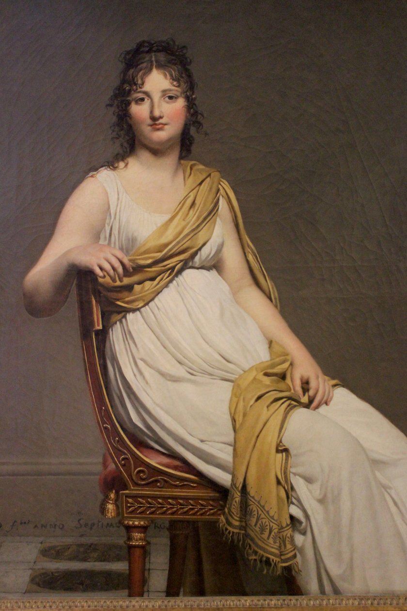 Madame de Verninac af Jacques Louis David