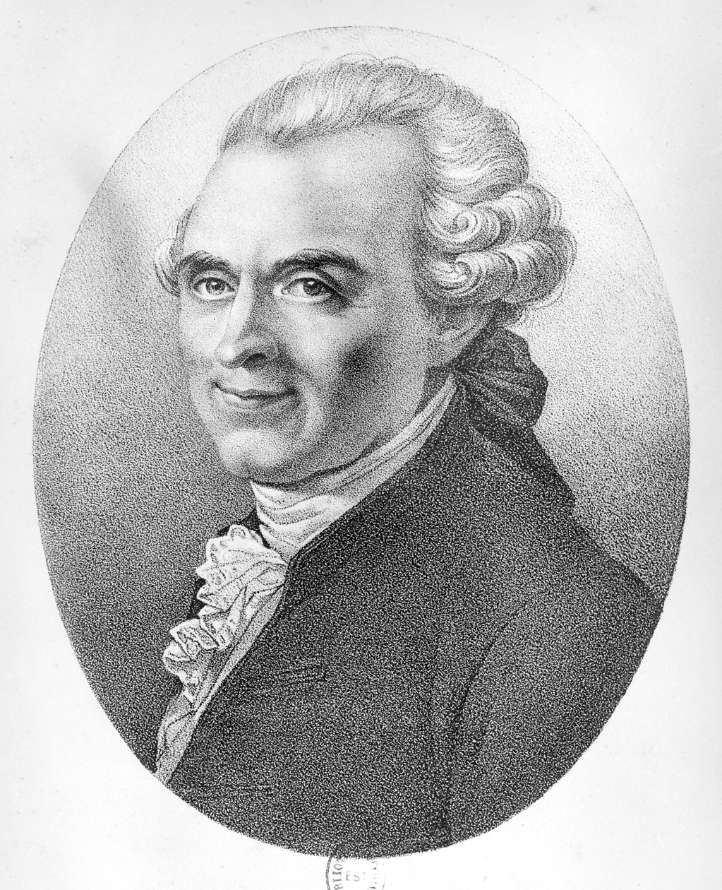 Portræt af Michel-Jean Sedaine (1719-97) af Jacques Louis David