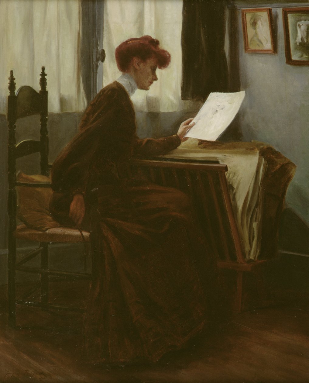 Elskeren af ​​tegninger, 1904 af Jacques Palyart