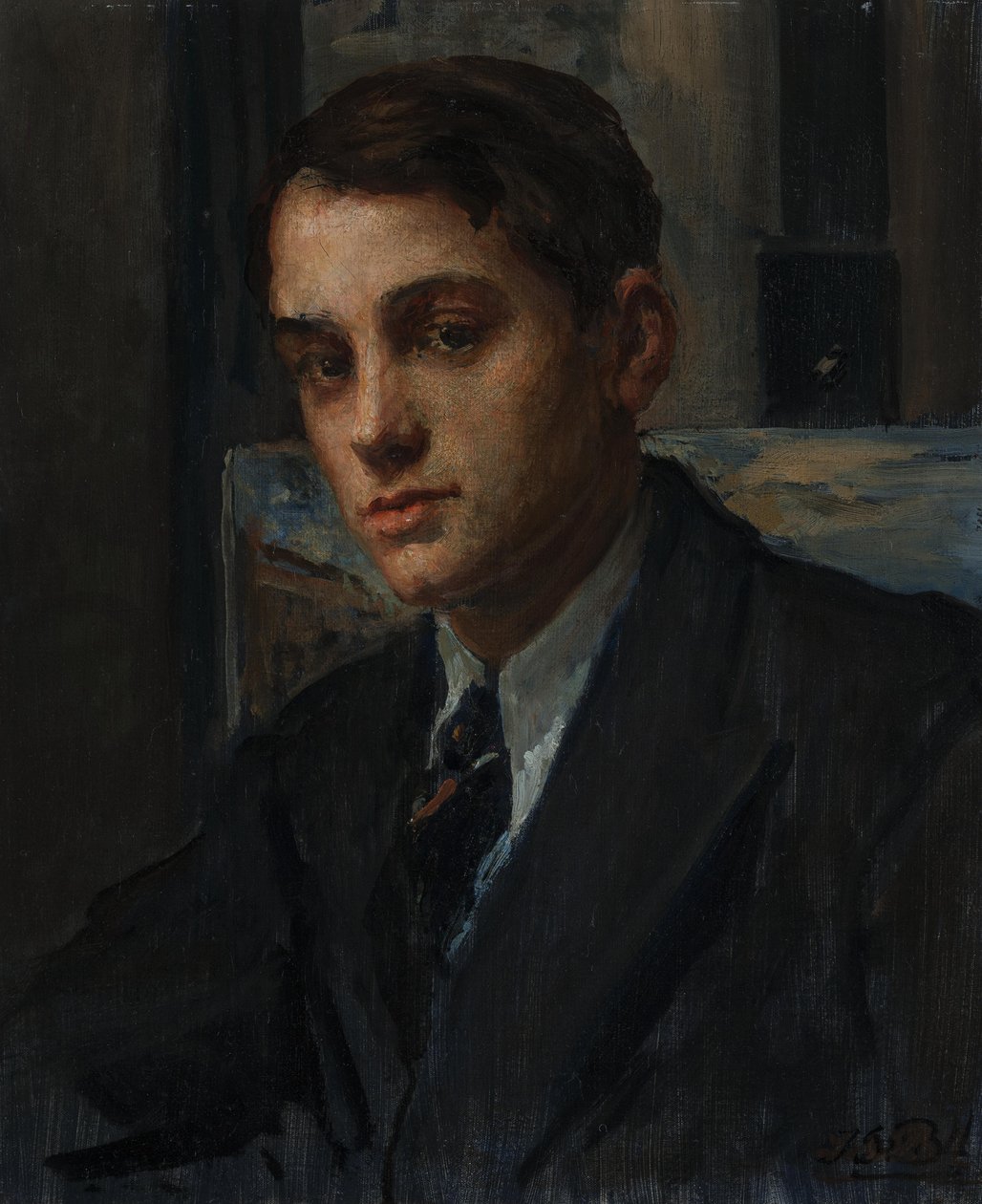 Portræt af Reynold Arnouldn af Jacques Emile Blanche