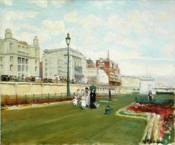 Brighton, ca. 1900-05 (olie på lærred) af Jacques Emile Blanche