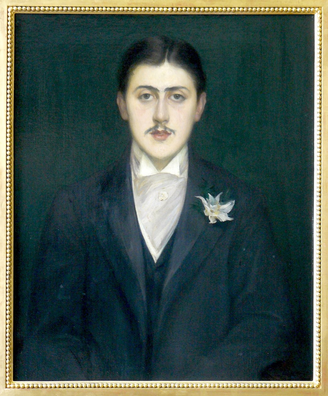 Portræt af Marcel Proust af Jacques-Emile Blanche