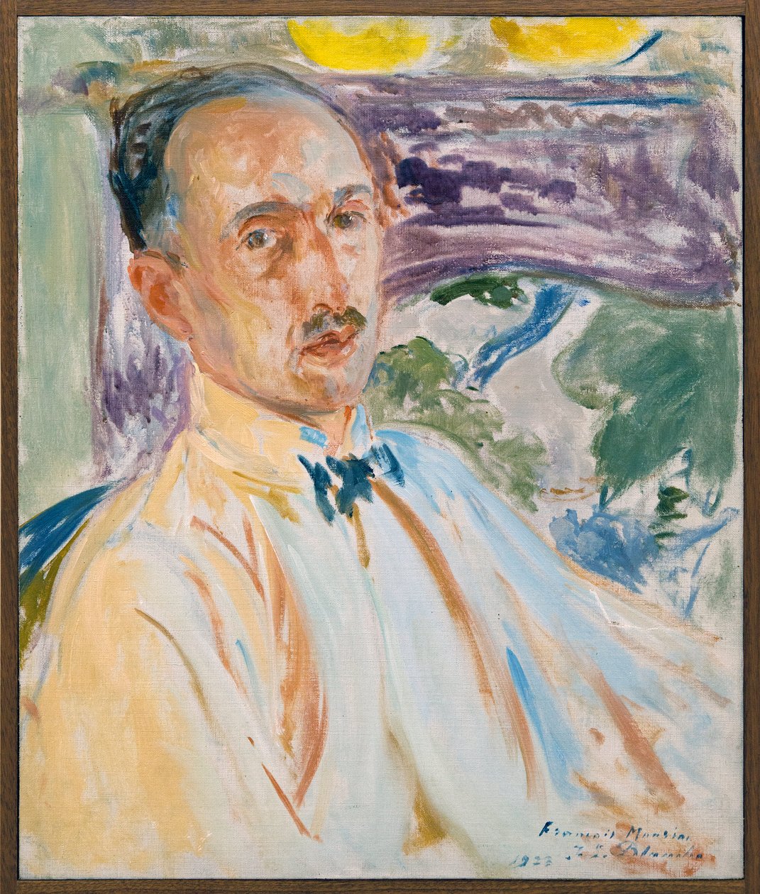 Studie til portrættet af François Mauriac (1885-1970), fransk forfatter, Maleri af Jacques Émile Blanche (1861-1942) udført i 1923. Fotografi, KIM Youngtae, Rouen, Rouen Museum of Fine Arts. af Jacques Emile Blanche