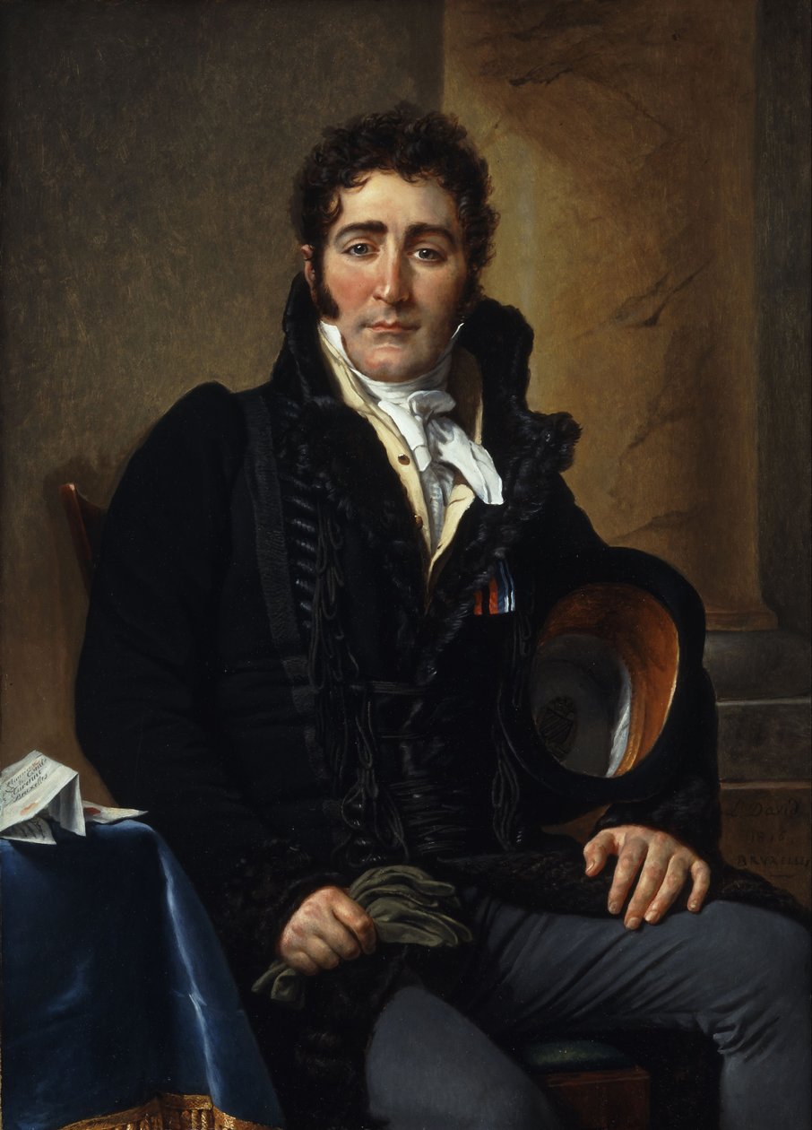 Portræt af Comte de Turenne af Jacques Louis David