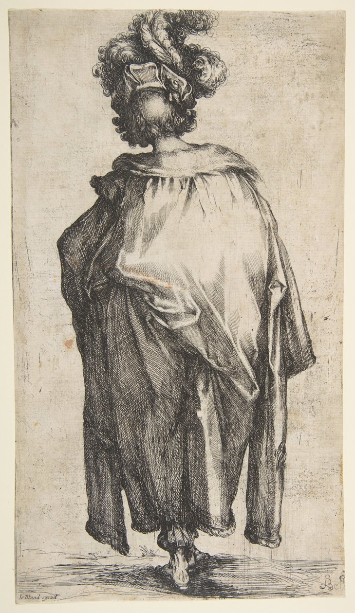 Melchior, fra Three Magi-serien, 1595-1616. af Jacques Bellange