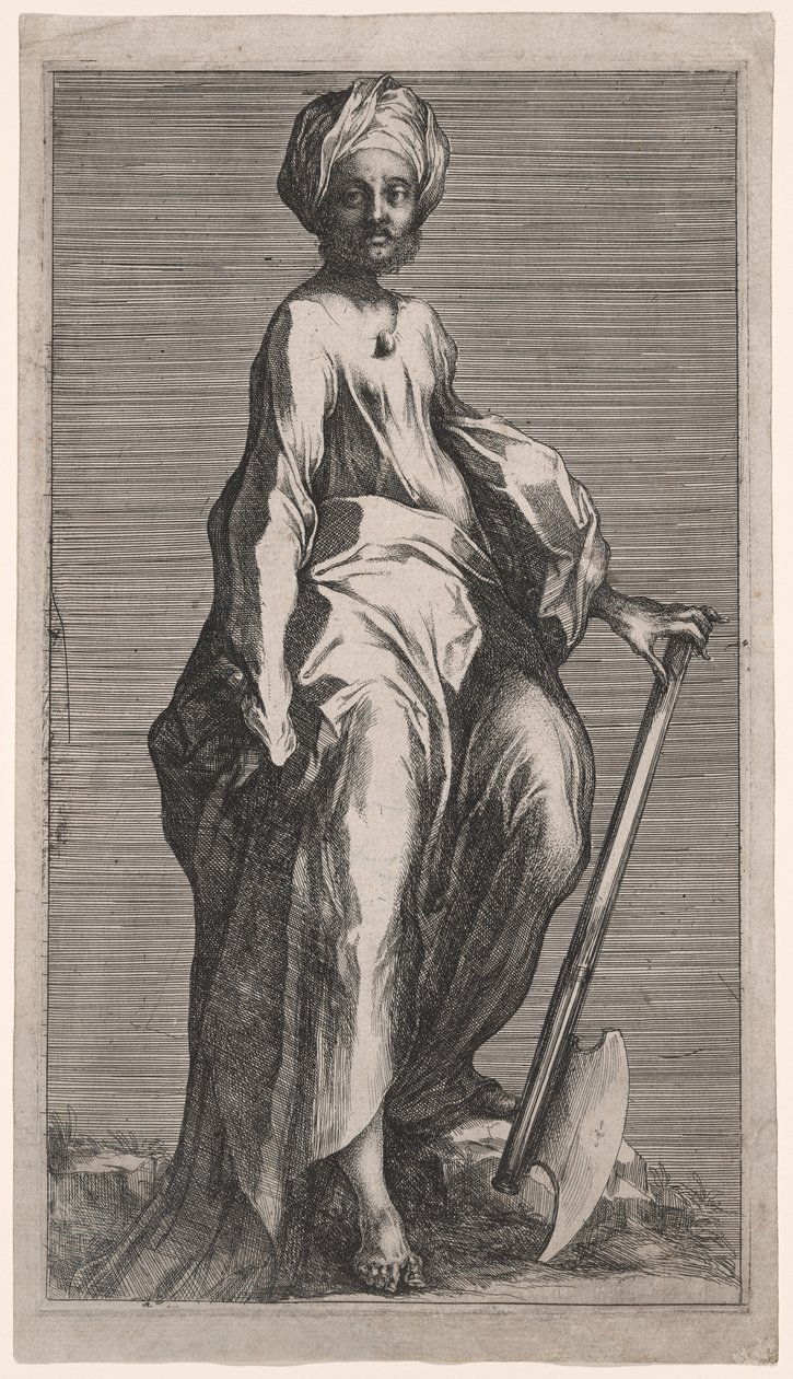 Sankt Judas (eller Sankt Matthias) af Jacques Bellange